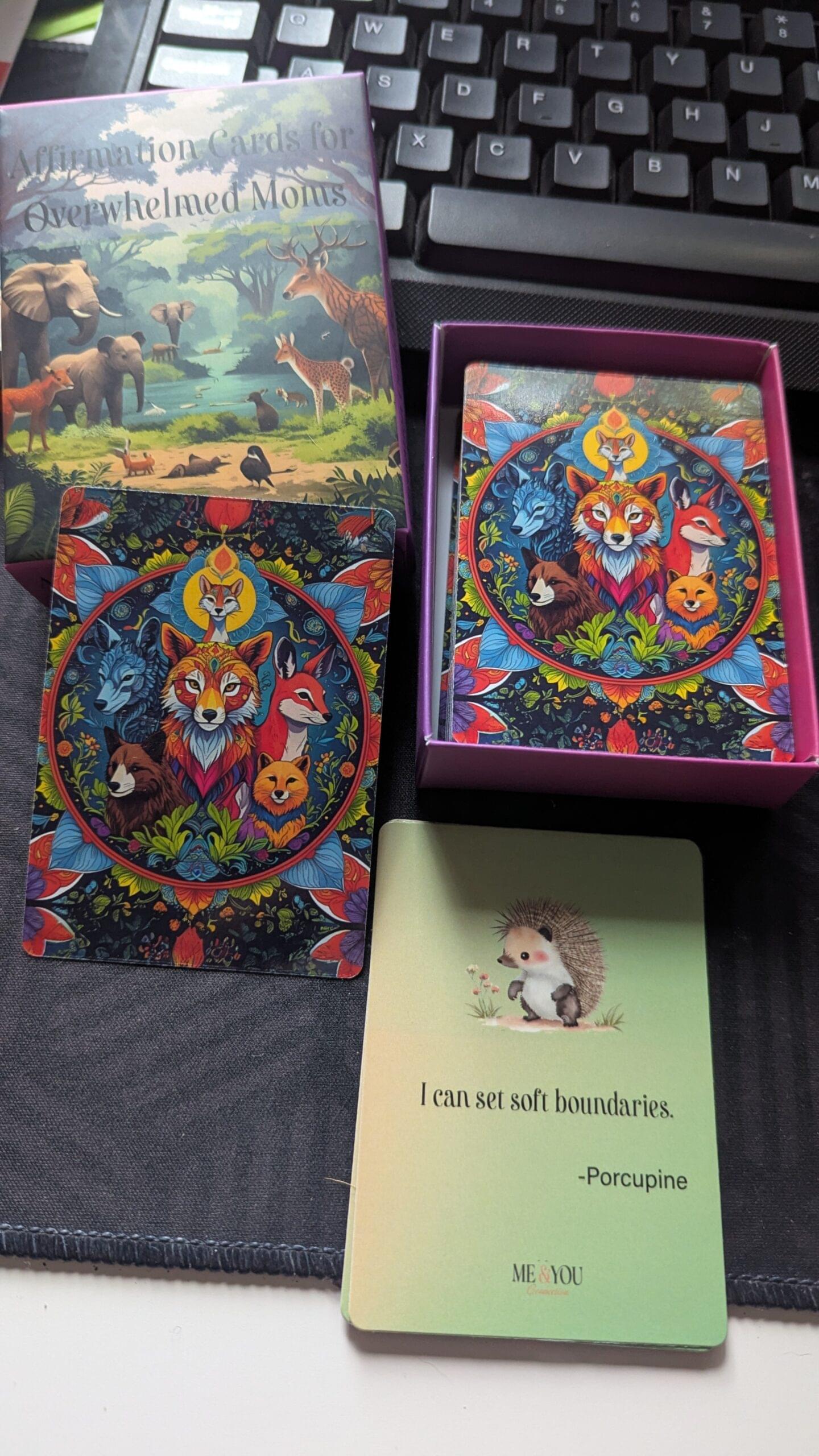Affirmation Cards for Overwhelmed Mom