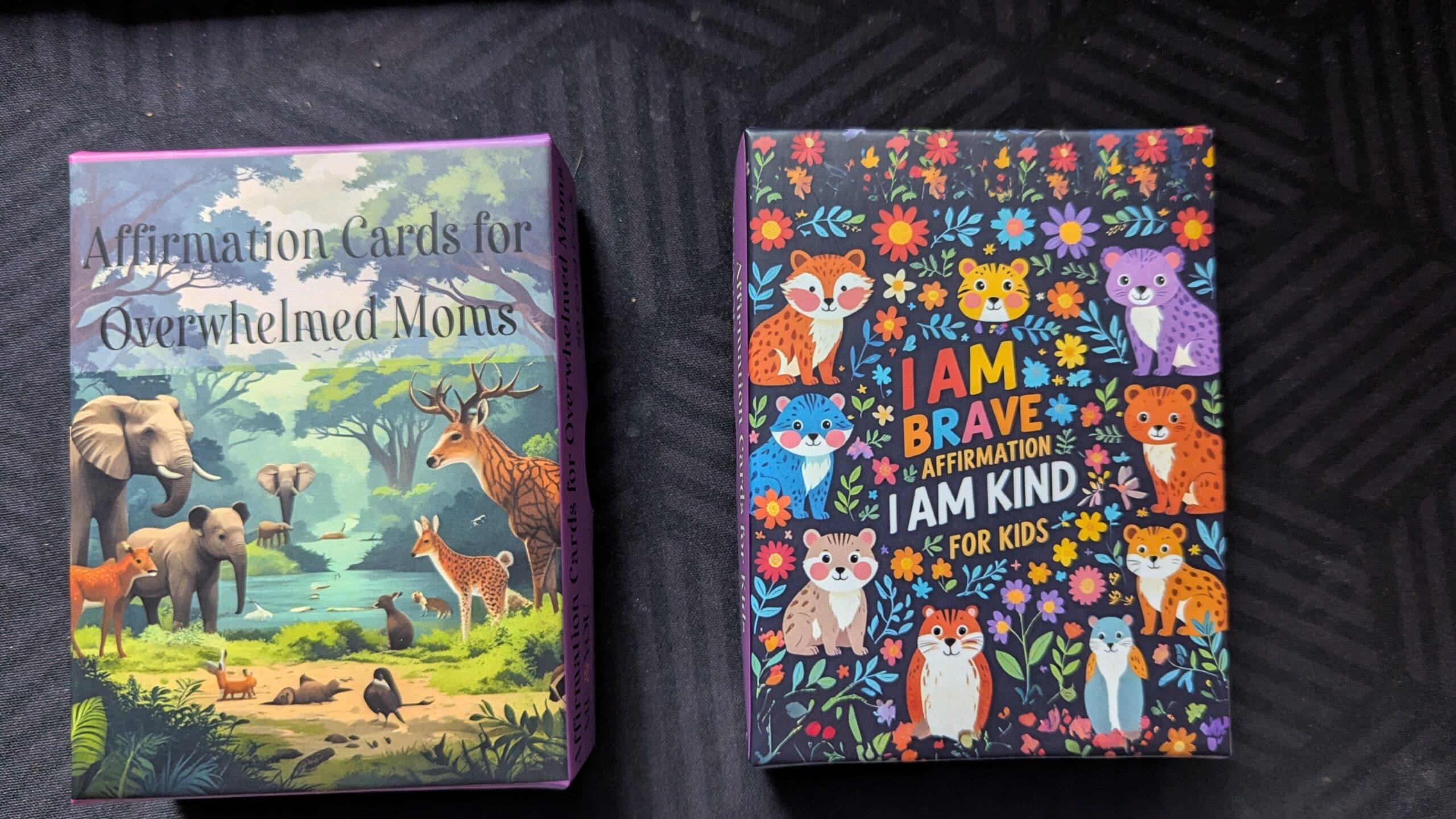 Affirmation Cards Mom + Kids = Bundle